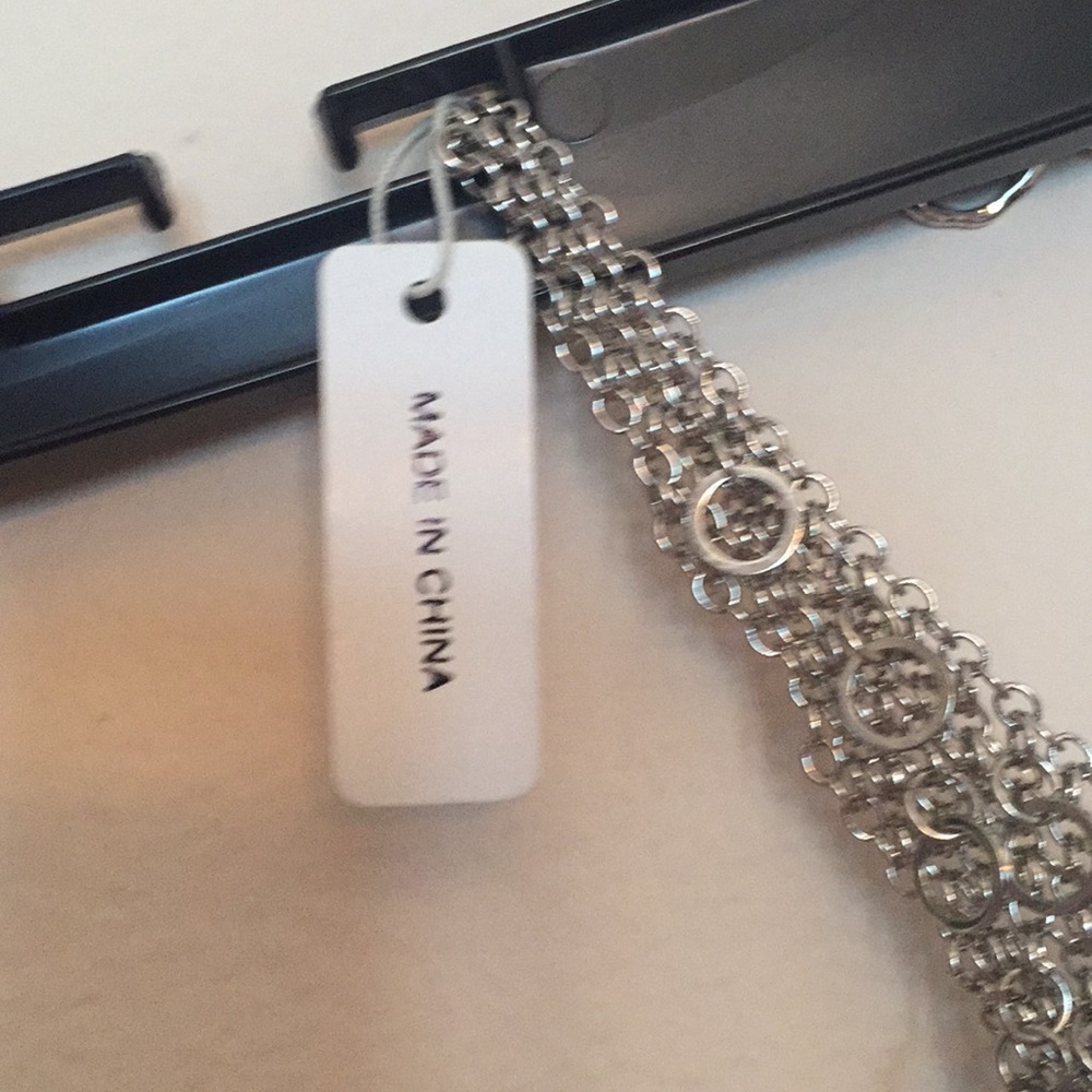 Silver chain necklace - Picture 2 of 2